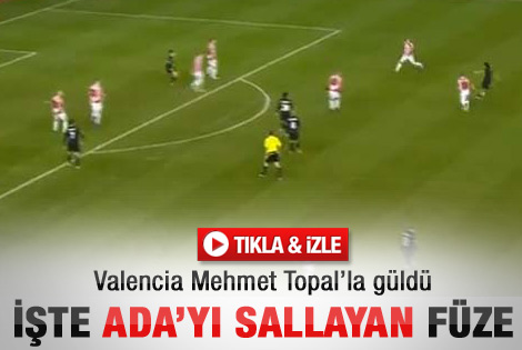Valencia Mehmet Topal'la güldü - izle