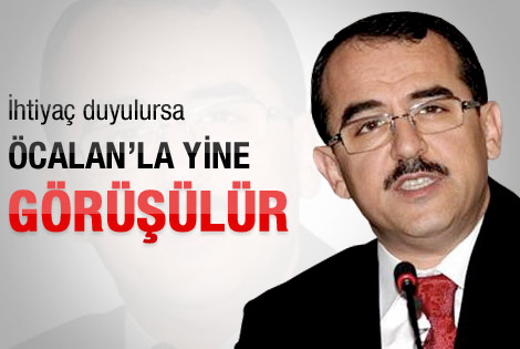 Ergin: İhtiyaç olursa Öcalan'la yine görüşülebilir