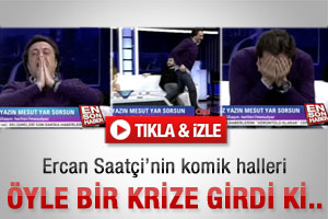 Canlı yayında gülme krizine girdi - Video