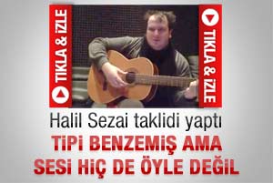 Şahan'dan Halil Sezai taklidi - Video
