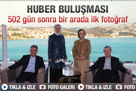 Gül ve Erdoğan çifti 502 gün sonra bir arada poz verdi