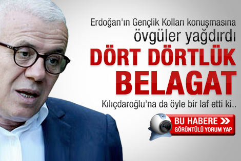 Özkök Erdoğan'ı hem övdü hem eleştirdi
