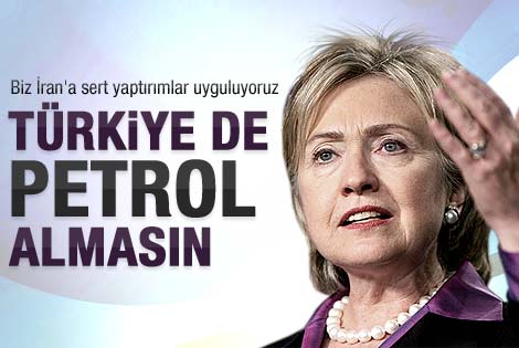Clinton İran konusunda Türkiye'ye baskı yapmış