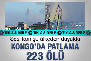 Kongo'da patlama: 223 ölü