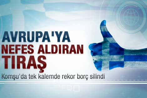 Yunanistan borç silme rekorunu kırdı