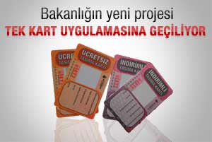 Seyahatlerde tek kart uygulamasına geçiliyor