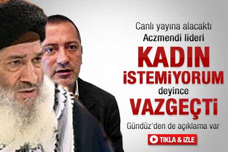 Müslüm Gündüz'ün şartı Altaylı'yı kızdırdı - Video