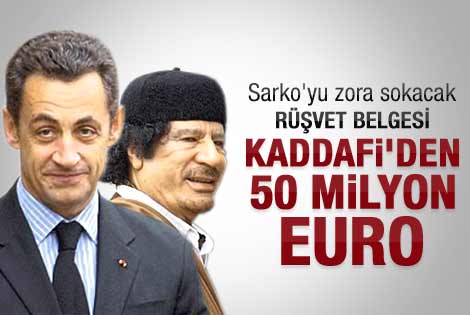 Sarkozy'i zora sokacak belge