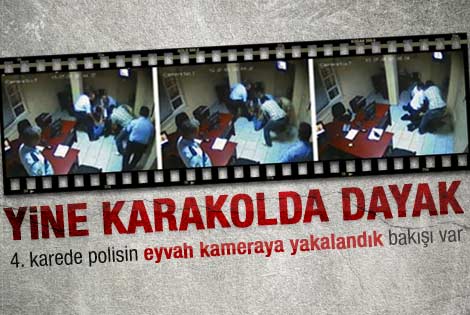 Meydan dayağı karakol kamerasında