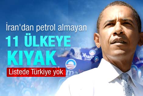 ABD'nin muafiyet listesinde Türkiye yok