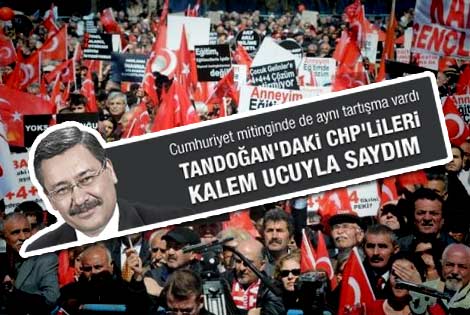 CHP'nin Tandoğan mitingine kaç kişi katıldı