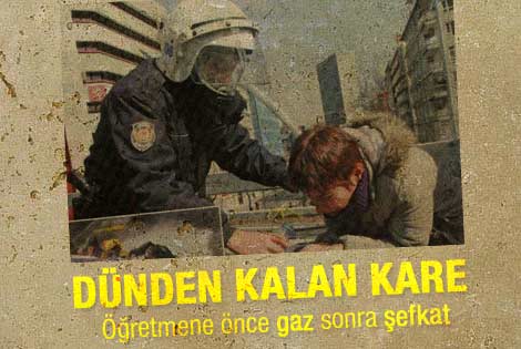 4+4+4 protestosuna damgasını vuran kare