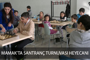 MAMAK''TA SANTRANÇ TURNUVASI HEYECANI
