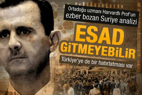 Harvardlı Prof'un ezber bozan Esad çıkışı