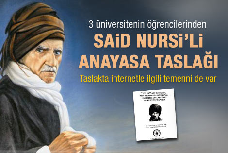 Genç hukukçulardan Said-i Nursi'li anayasa