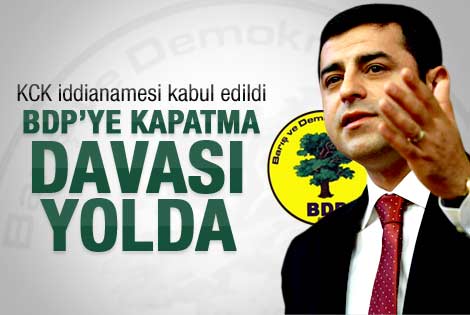 BDP'ye kapatma davası yolda