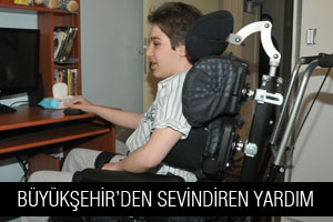BÜYÜKŞEHİR'DEN SEVİNDİREN YARDIM