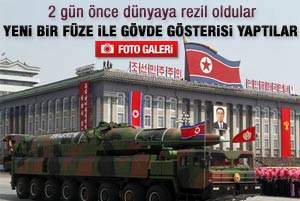 Kuzey Kore'den yeni bir gövde gösterisi