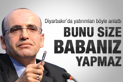 Bakan Diyarbakır'a yatırımları övdü