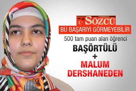 Sümeyye'nin YGS sırrı planlı çalışmak