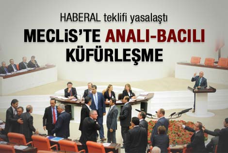 TBMM'de gergin anlar