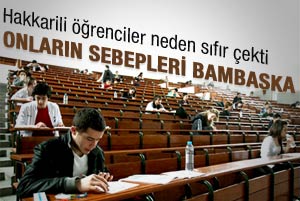 Hakkarili öğrenciler YGS'de neden sıfır çekti