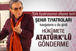 Haldun Dormen'den hükümete Atatürk'lü gönderme