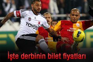 Derbi maçın bilet fiyatları açıklandı