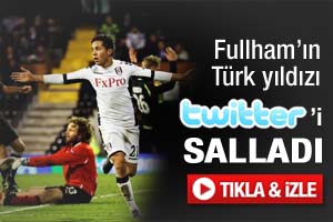 Fullham'ın Türk yıldızı Twitter'i salladı-İzleyin