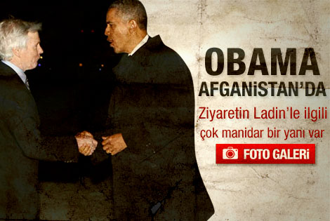 Obama Afganistan'da - Foto