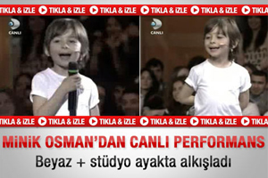 Minik Osman'dan canlı performans - Video
