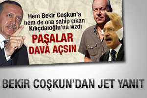 Bekir Coşkun'dan Başbakan'a jet yanıt
