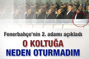 Nihat Özdemir'den koltuk açıklaması