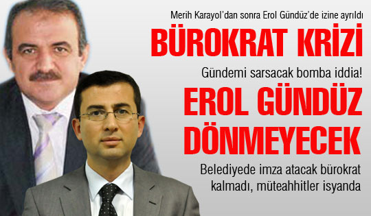 Erol Gündüz de izine ayrıldı
