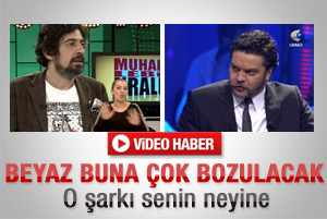 Okan Bayülgen'den Beyaz taklidi - Video