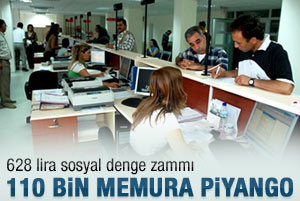 Maaşı 680 lira birden artan şanslı memurlar
