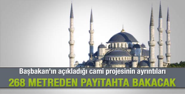 268 rakımlı tepede tüm İstanbul görecek