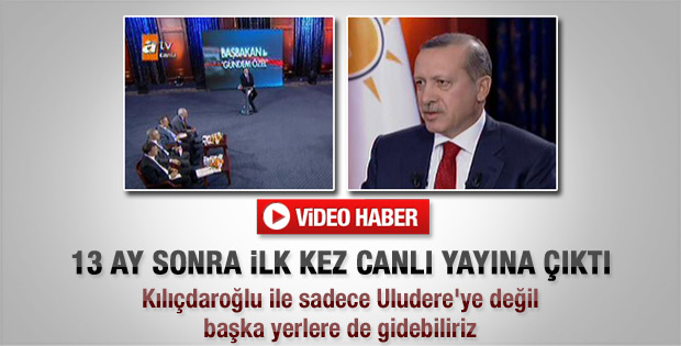 Erdoğan ATV canlı yayınında konuştu - Video