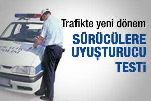 Trafikte alkol testinden sonra bir test daha