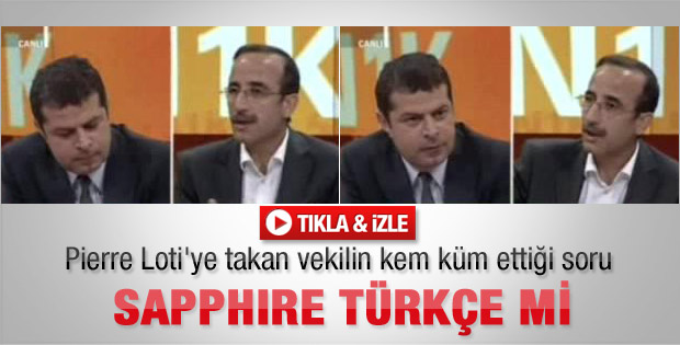 AK Partili vekil Pierre Loti'ye eşcinsel dedi - Video