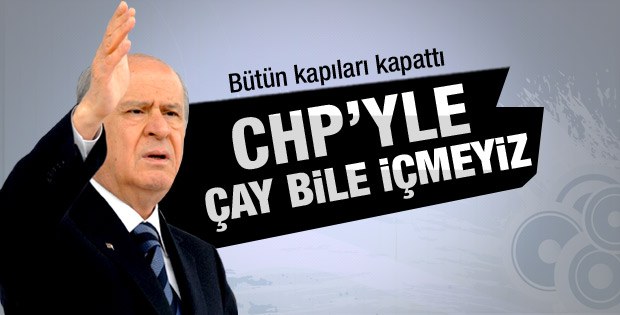 Bahçeli'den CHP'ye randevu cevabı