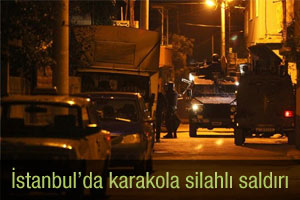 İstinye Karakolu'na silahlı saldırı