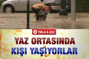 Avrupa'da yaz ortasında kış-İzleyin