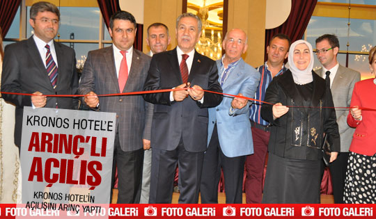Kronos Hotel'e Arınç'lı açılış