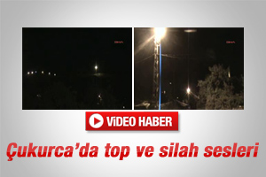 Hakkari Çukurca'da top ve silah sesleri - izle