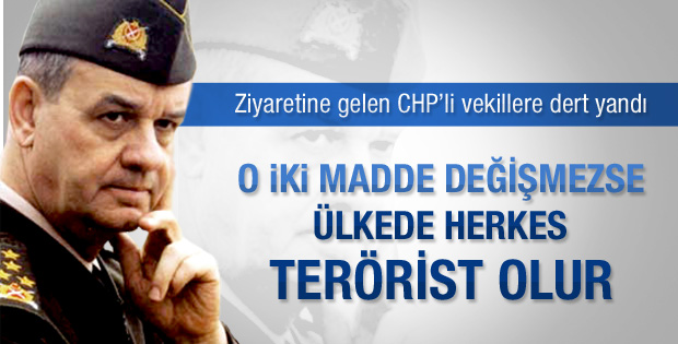 Başbuğ: Vatani görevimi Silivri'de yapıyorum
