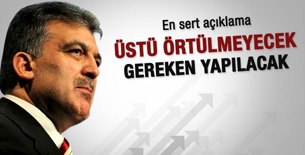 Cumhurbaşkanı Gül'den düşürülen uçak açıklaması