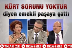 Emekli general Nagehan Alçı'yı kızdırdı-İzleyin
