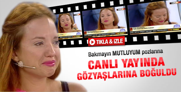 Ayşe Özyılmazel'in gözyaşları
