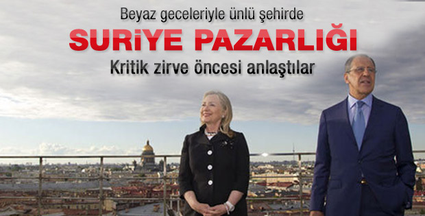 Rus Dışişleri Bakanı Lavrov: Clinton ile anlaştık